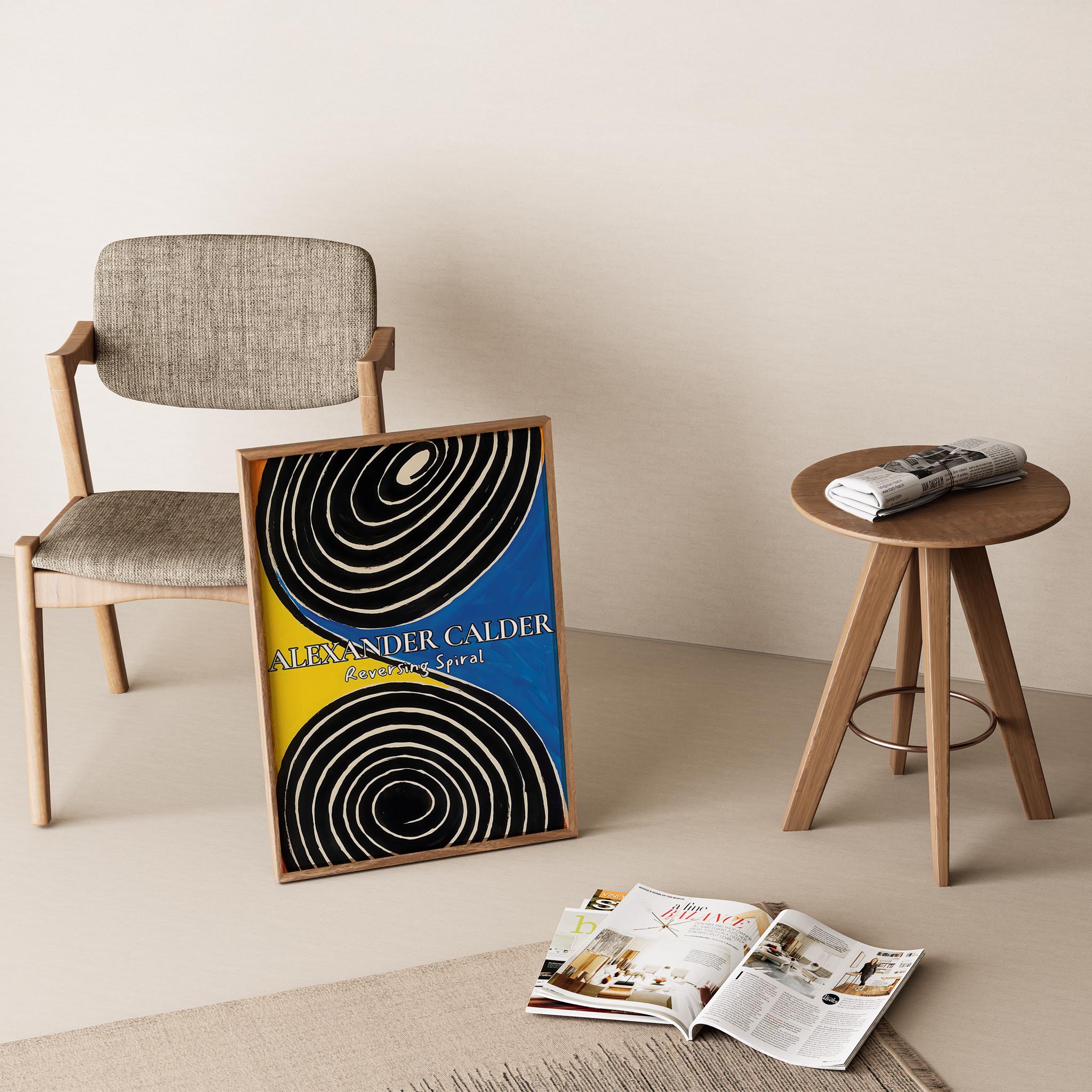 Alexander Sandy Calder VI Duvar Tablosu