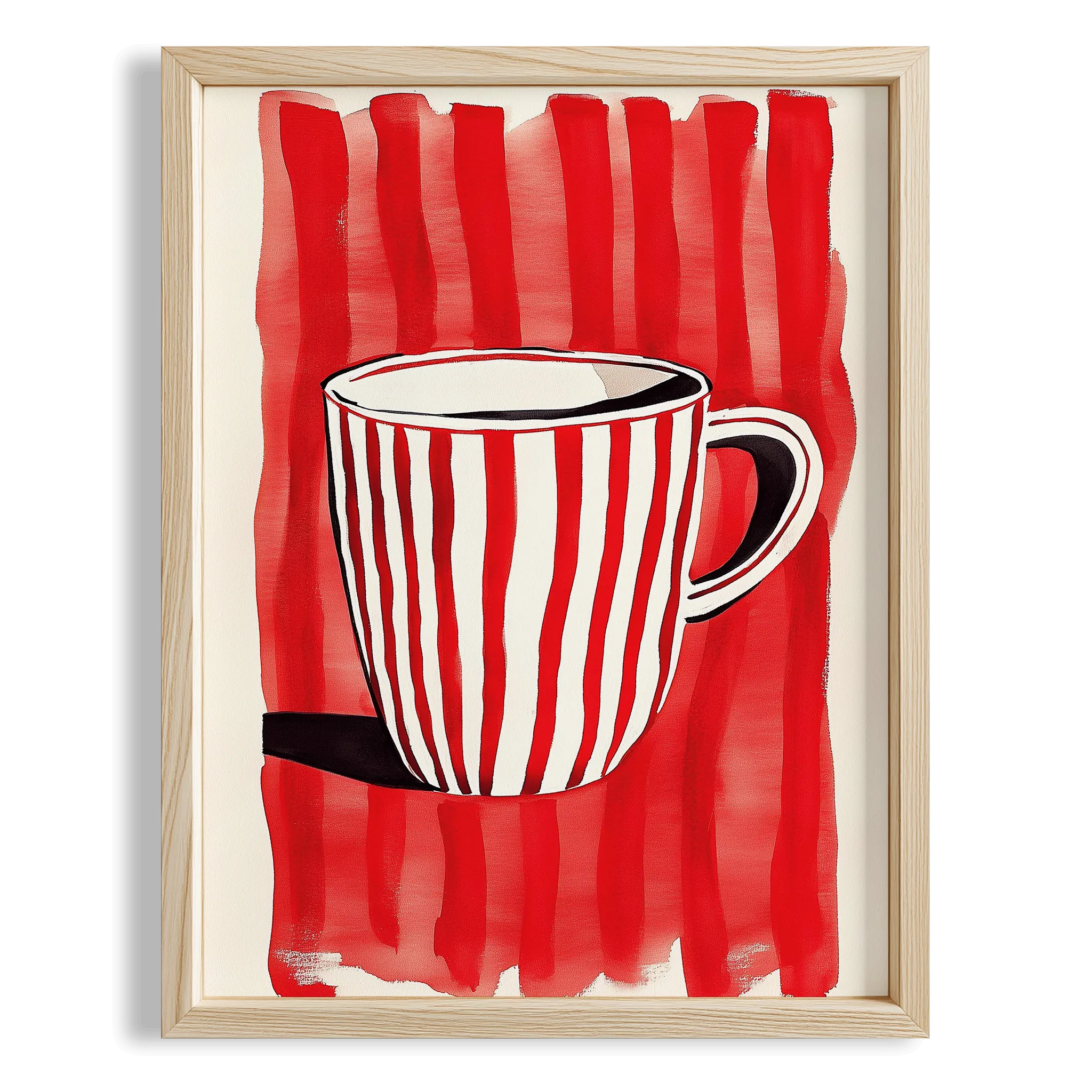 Kırmızı Çizgi Serisi II - Kahve Fincanı