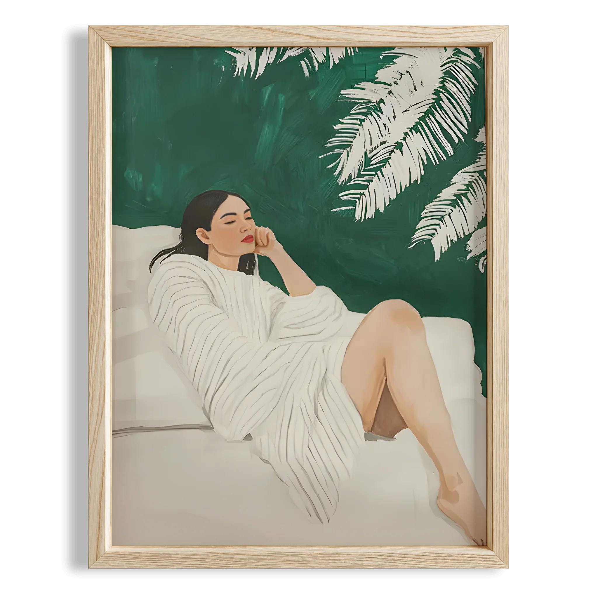 Dinlenme XXVI - Beyaz Elbise