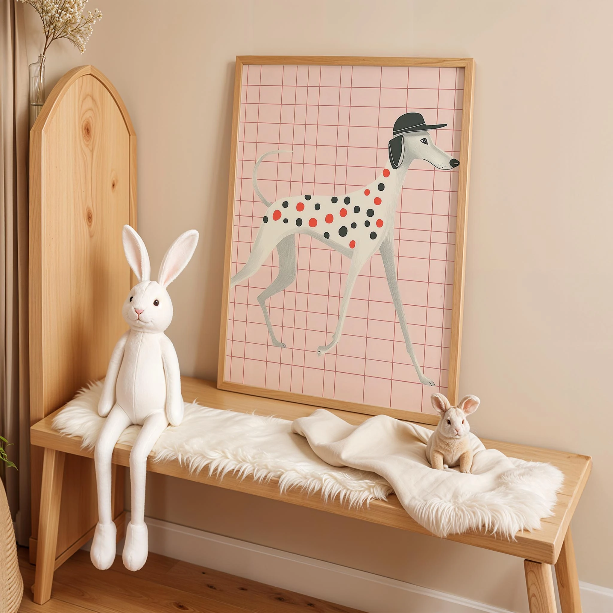 Şapkalı Tazı Köpek