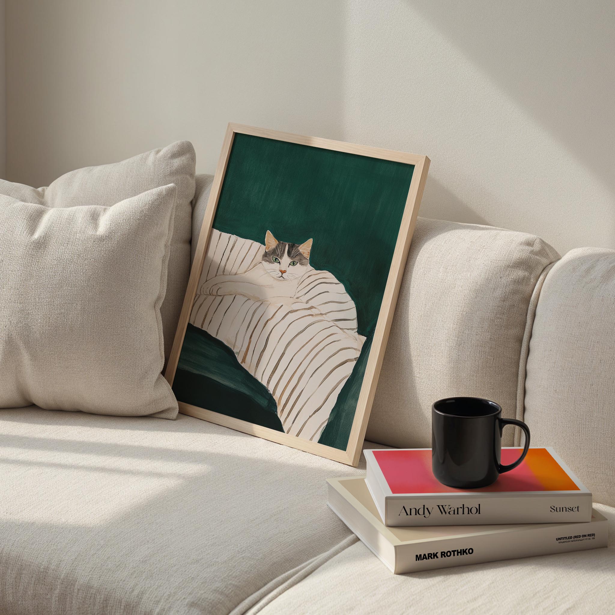 Kedi Portre XXI - Tekir Çizgili