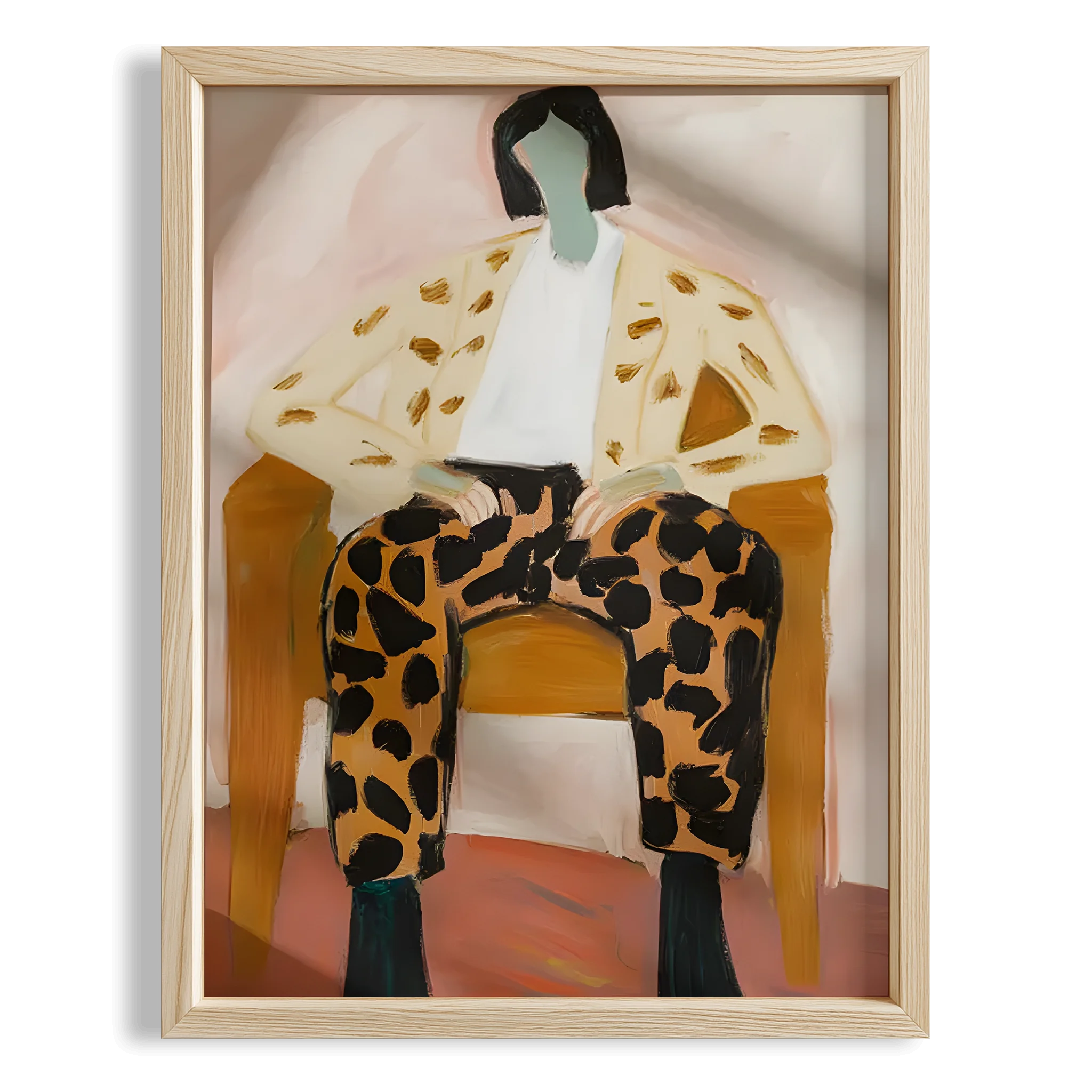 Moda Çalışması I - Benekli Pantolon