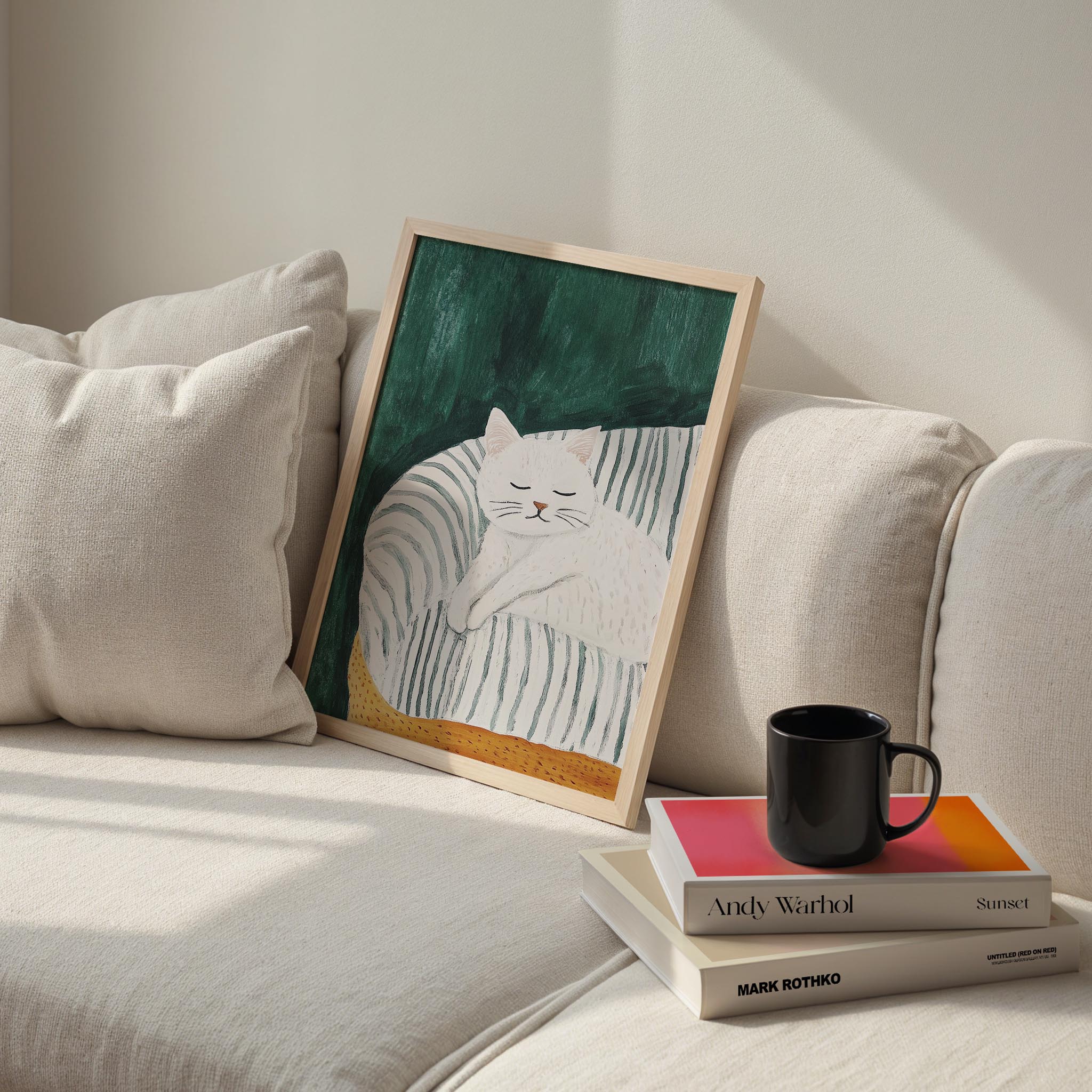 Kedi Portre XIV - Pamuk