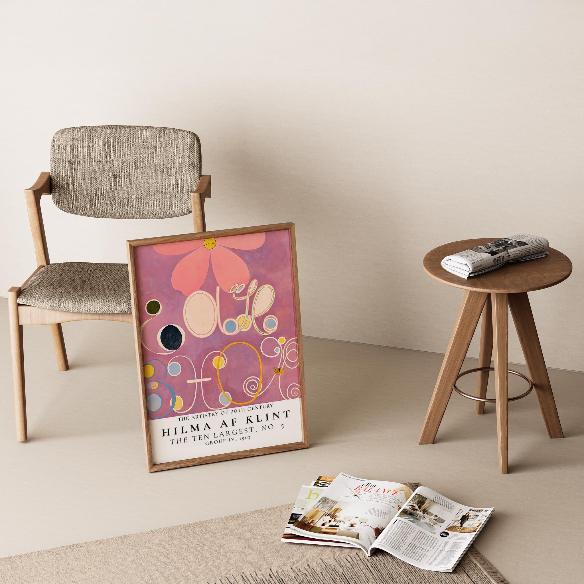 Hilma af Klint XVI Duvar Tablosu