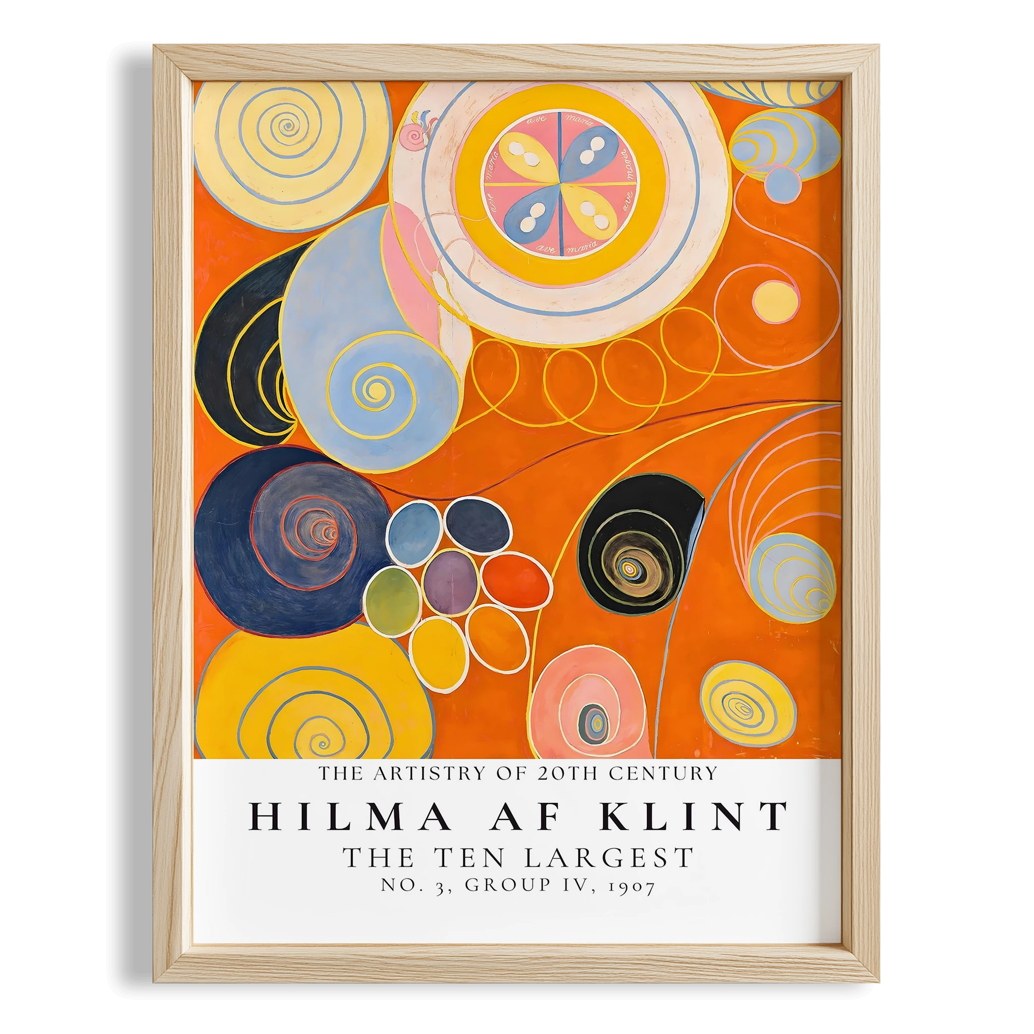 Hilma af Klint 112 Duvar Tablosu