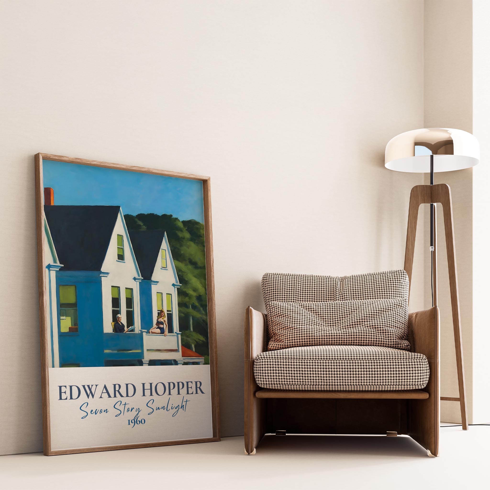 Edward Hopper V Duvar Tablosu