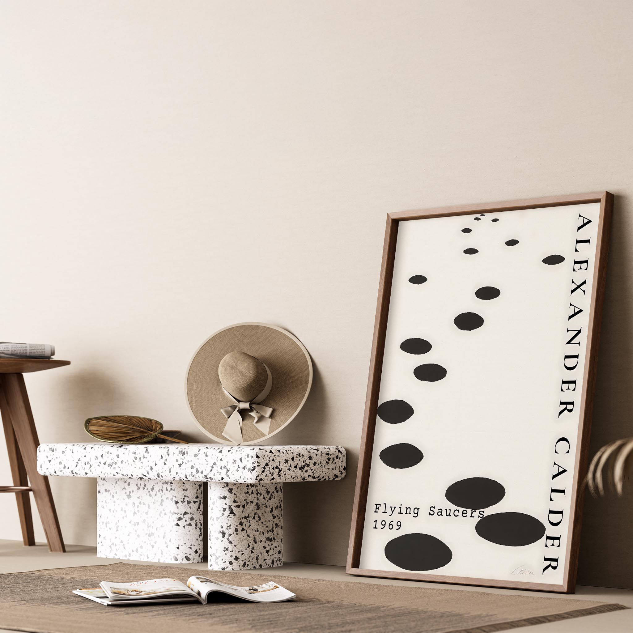 Alexander Sandy Calder XIII Duvar Tablosu