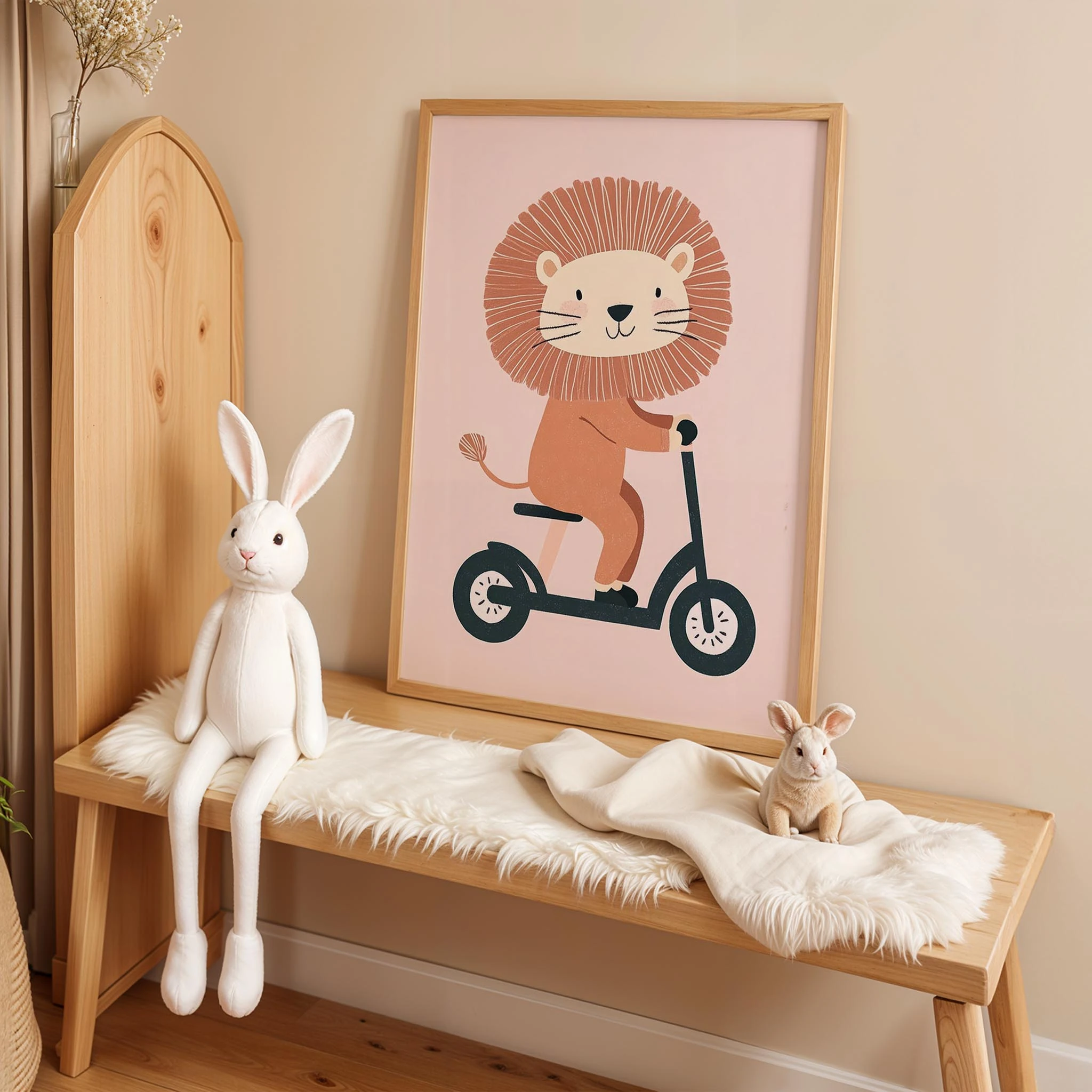 Scooter'lu Aslan - Pembe Fon