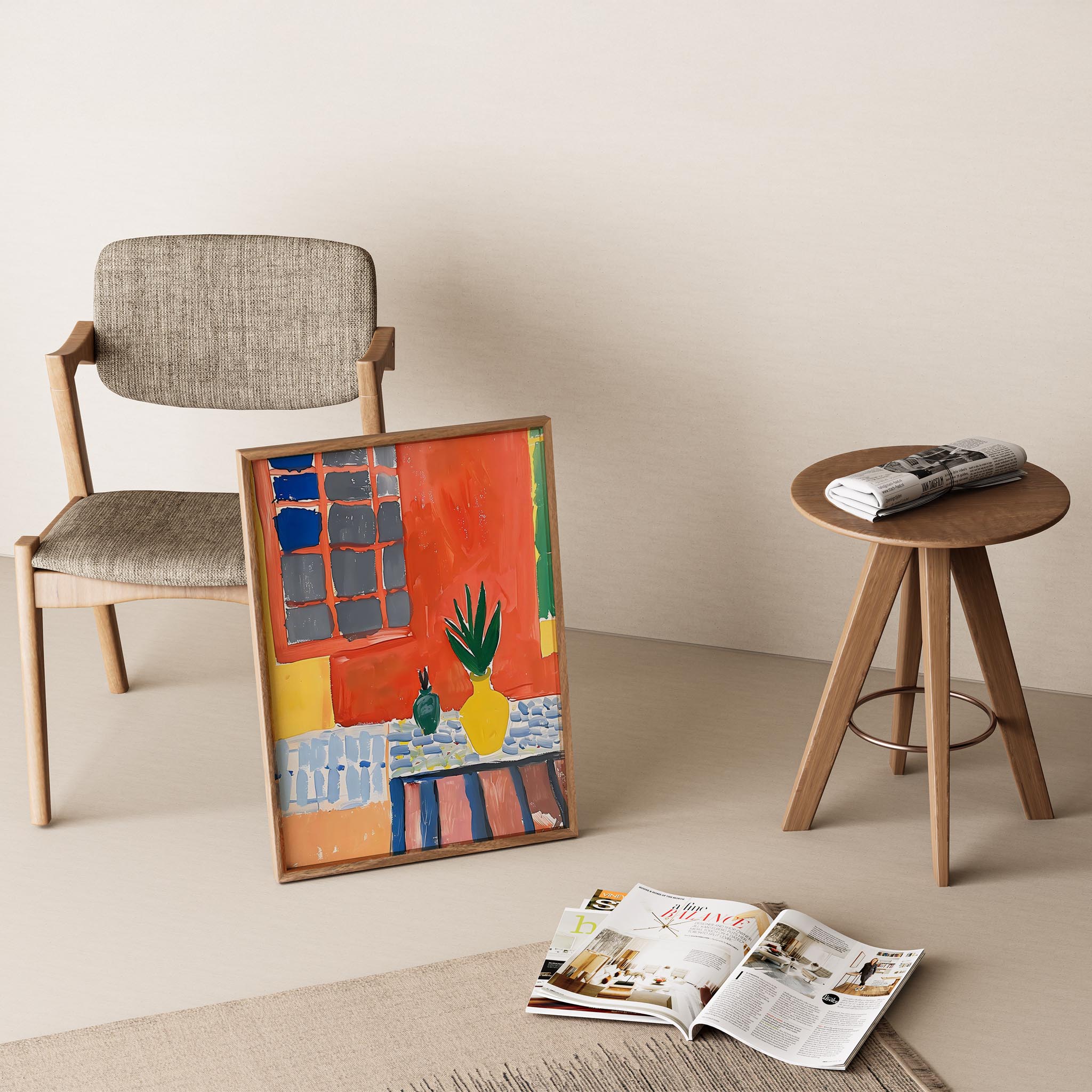 Henri Matisse 165 Duvar Tablosu