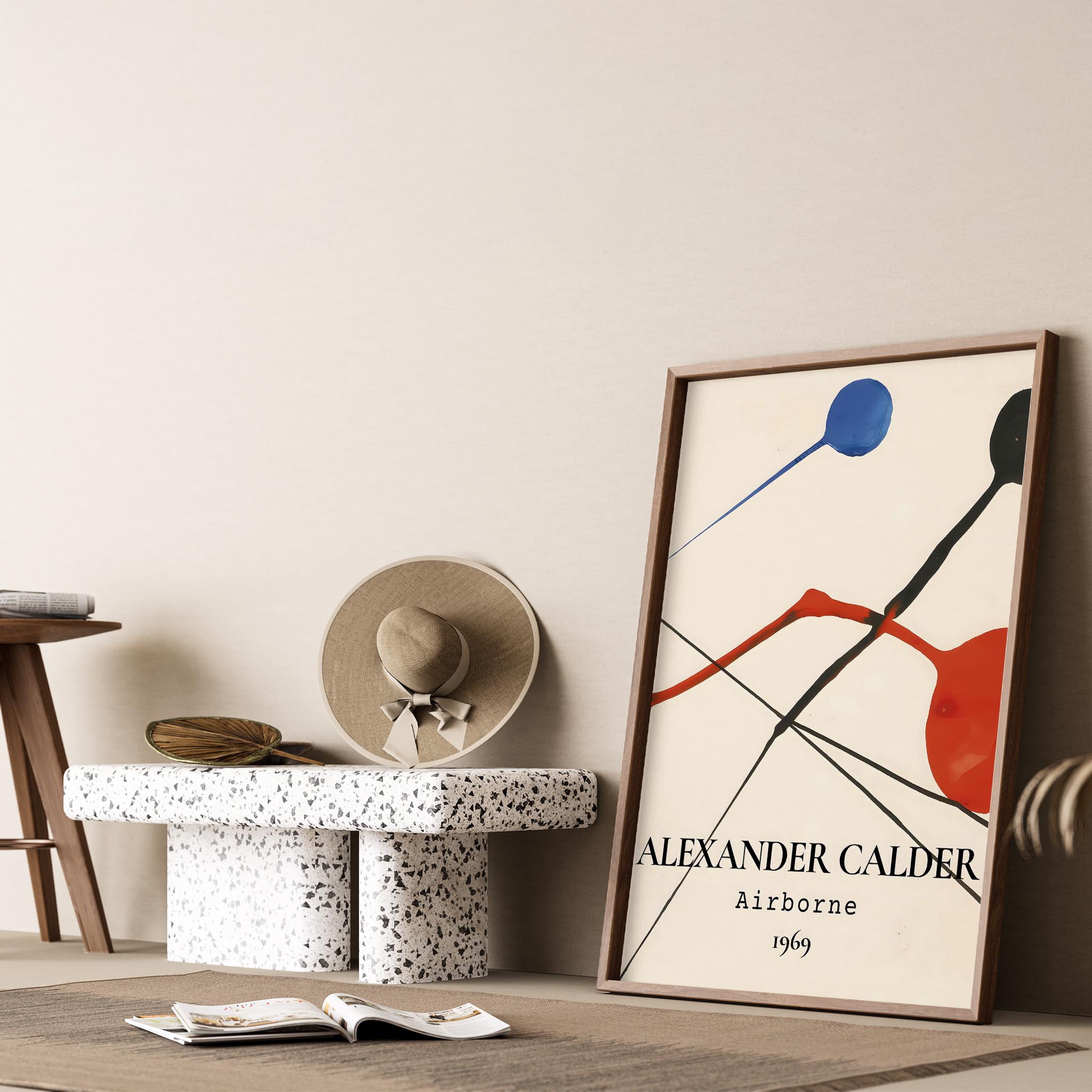 Alexander Sandy Calder XXII Duvar Tablosu