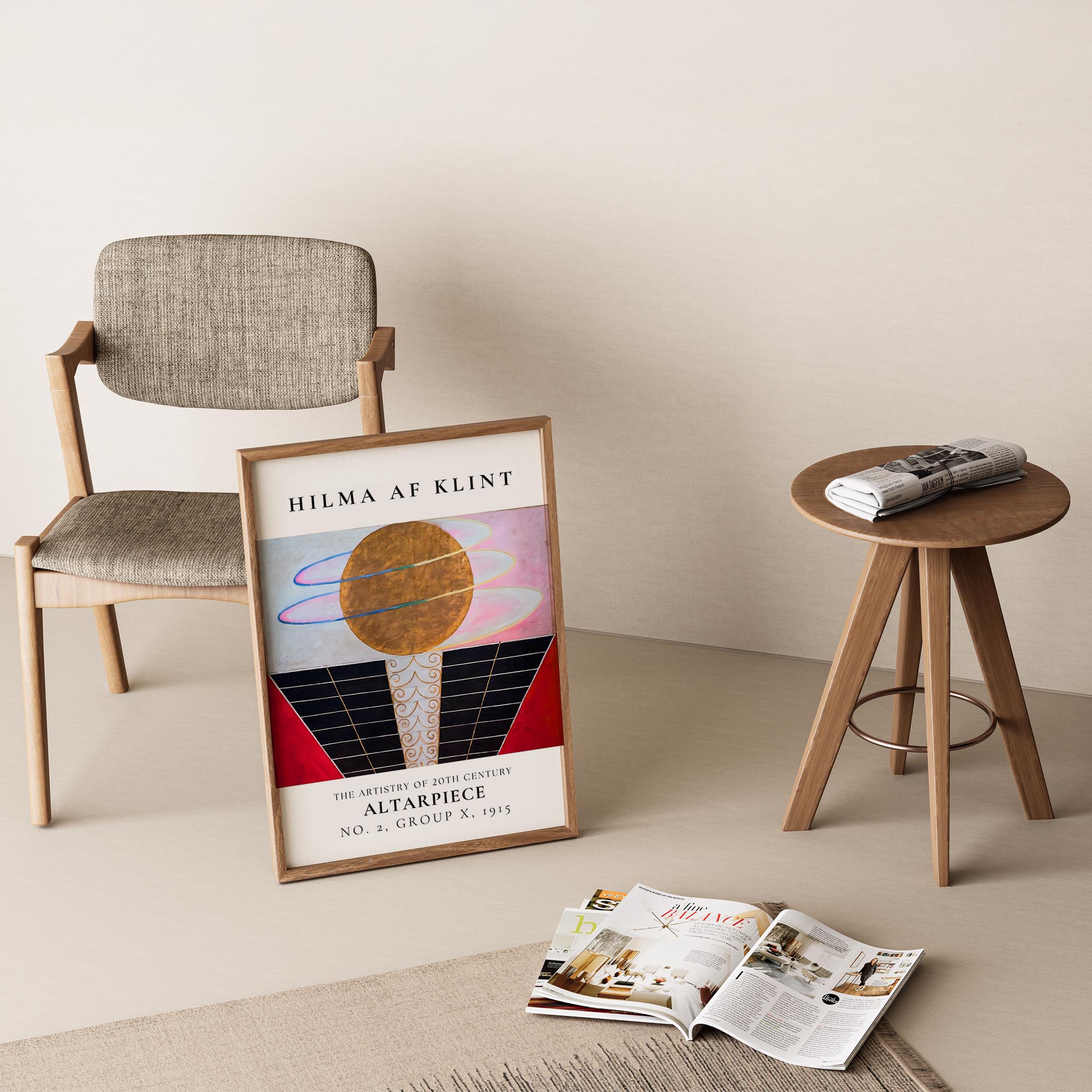 Hilma af Klint 39 Duvar Tablosu