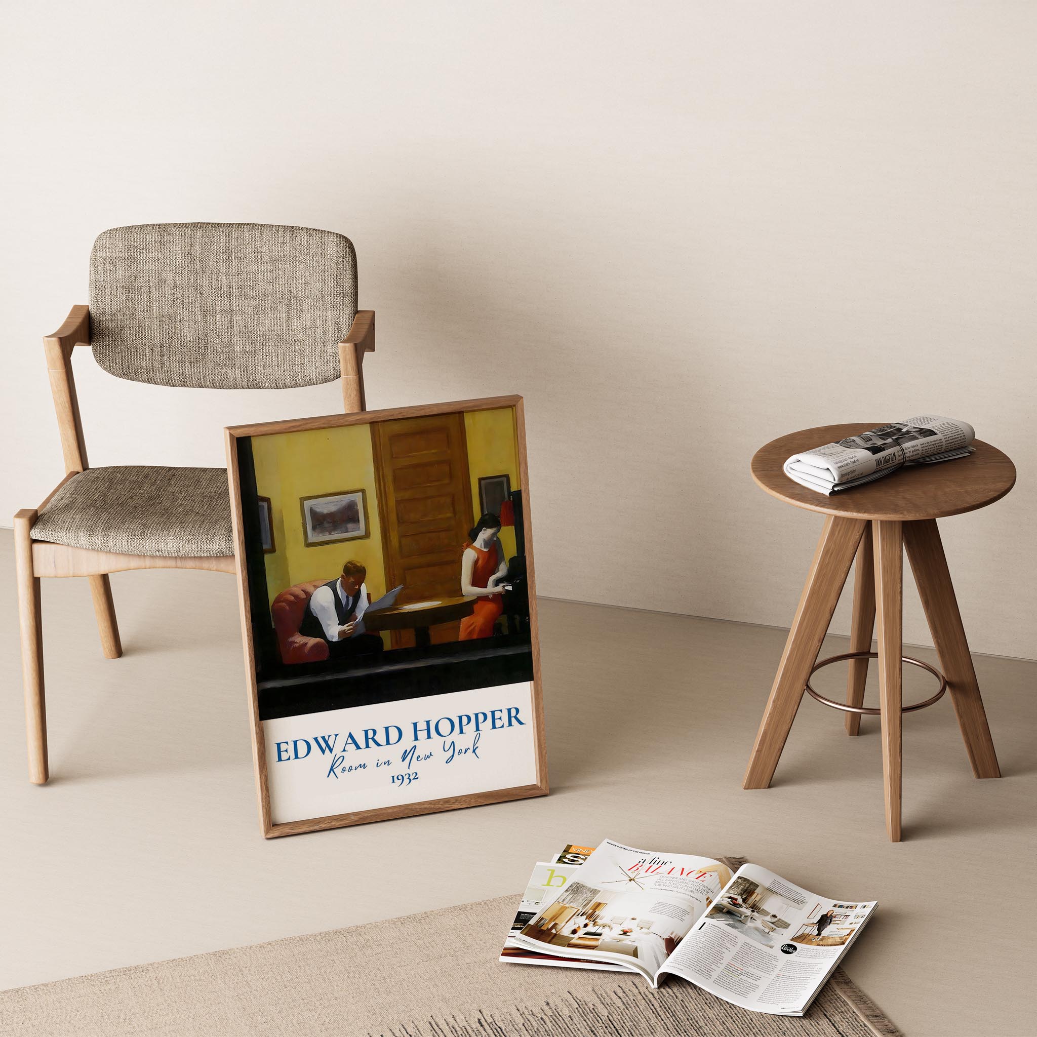 Edward Hopper IV Duvar Tablosu