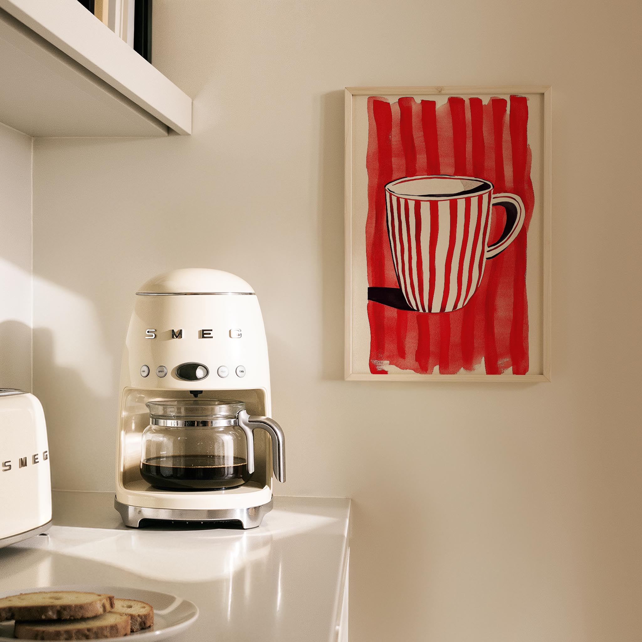 Kırmızı Çizgi Serisi II - Kahve Fincanı