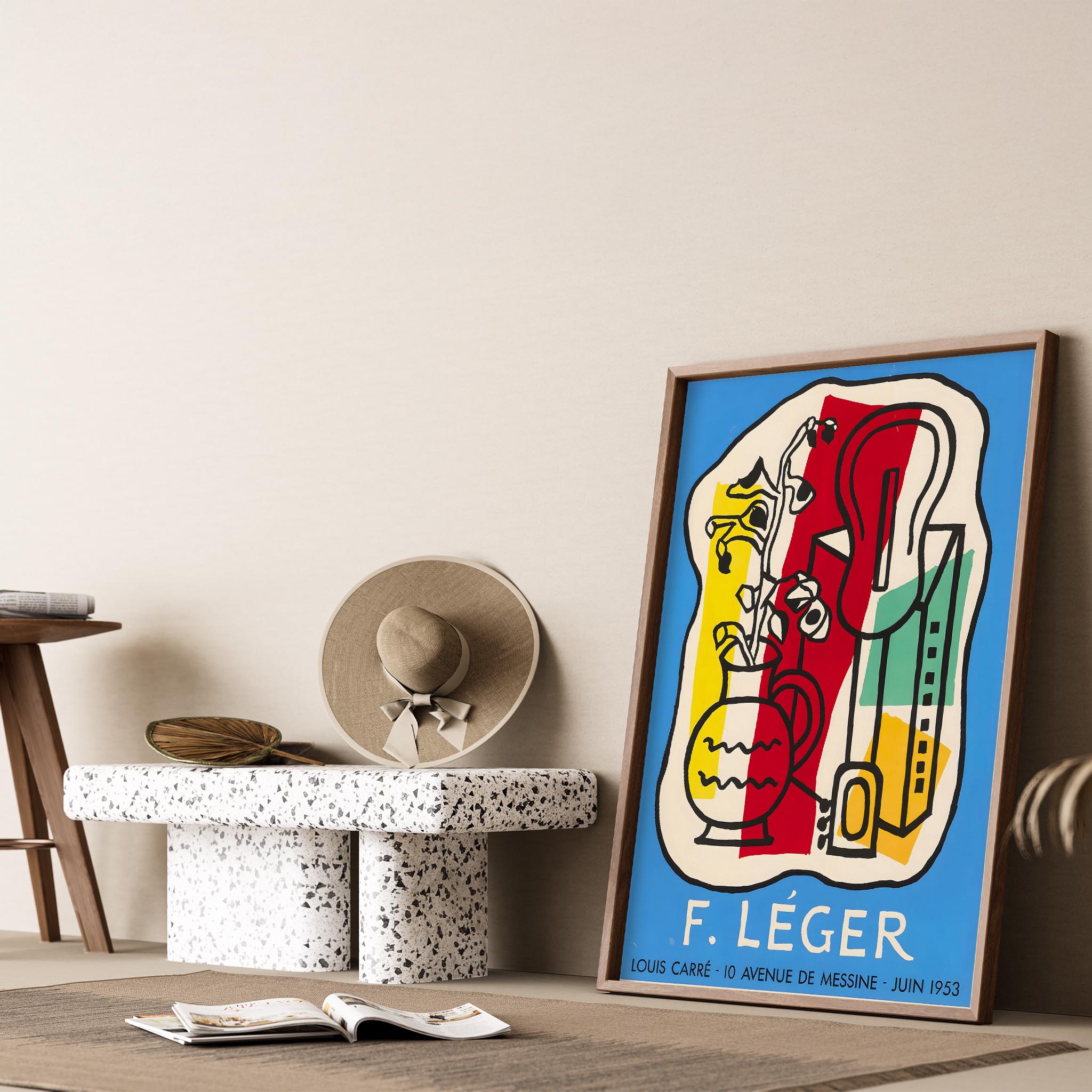 Fernand Leger XXIV Duvar Tablosu