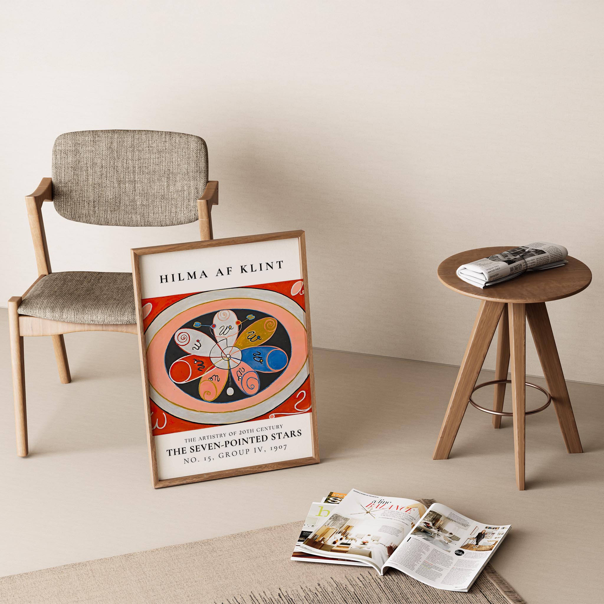 Hilma af Klint XIII Duvar Tablosu