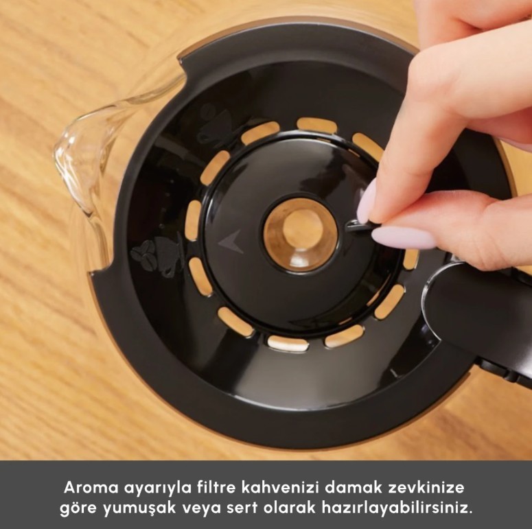 Karaca Hatır Plus Barista 6 in 1 Latte Cappuccino ve Közde Türk Kahve Makinesi Black Copper