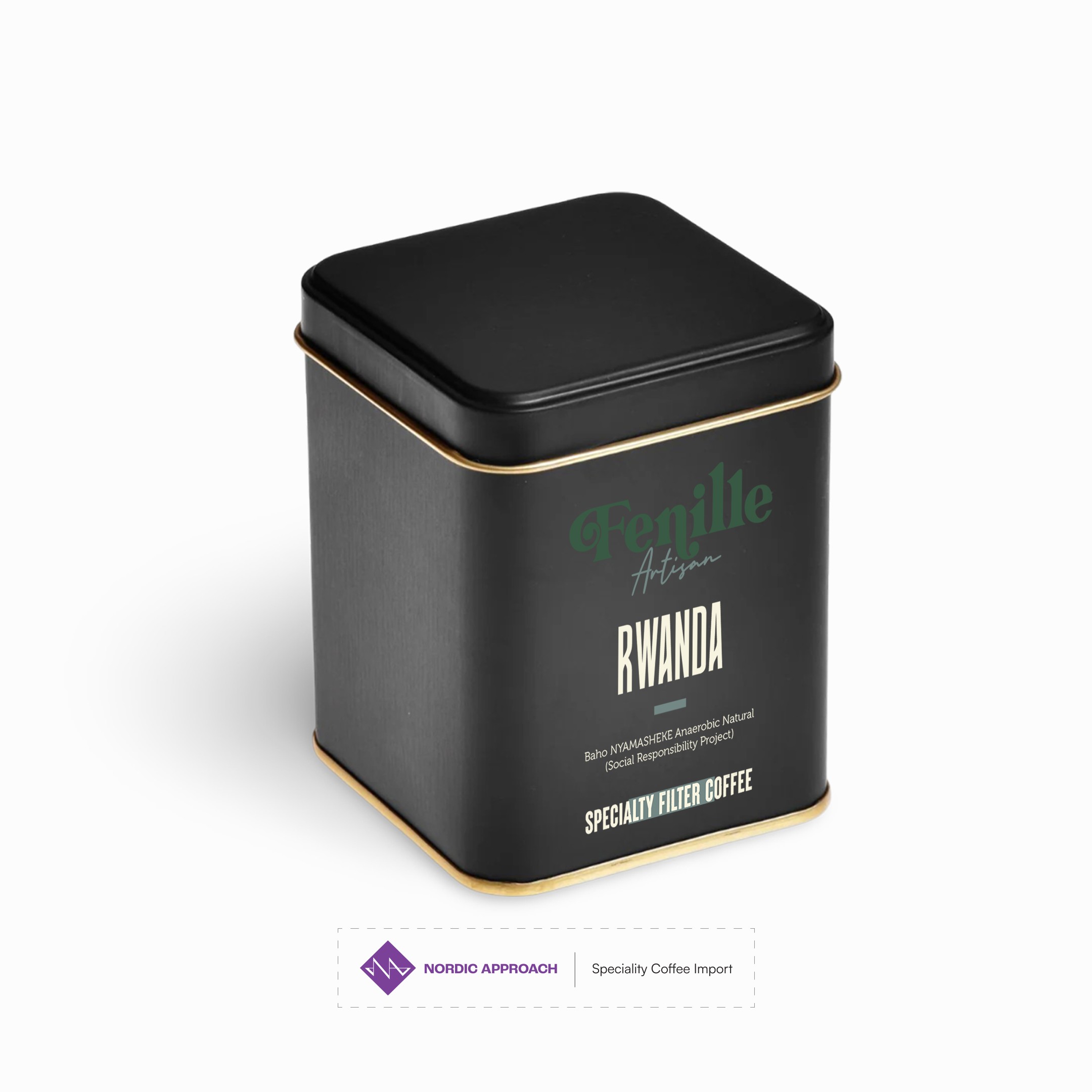 Ruanda Baho Nyamasheke Anaerobic Natural Çekirdek Kahve 100 Gr