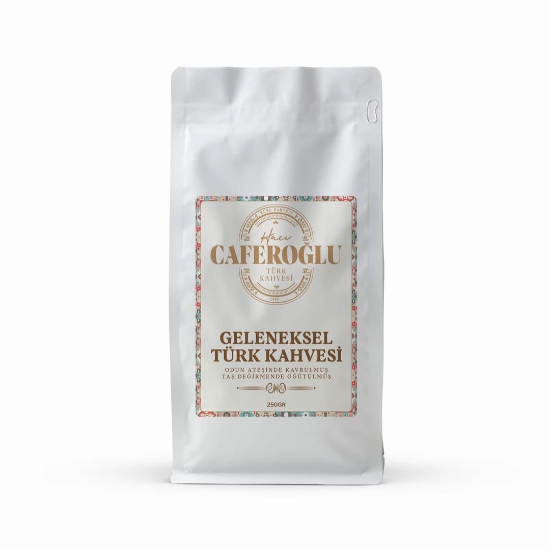 Odun Ateşinde Kavrulmuş Taş Değirmende Öğütülmüş Geleneksel Türk Kahvesi (8 Adet 250 Gr / 2 Kg)