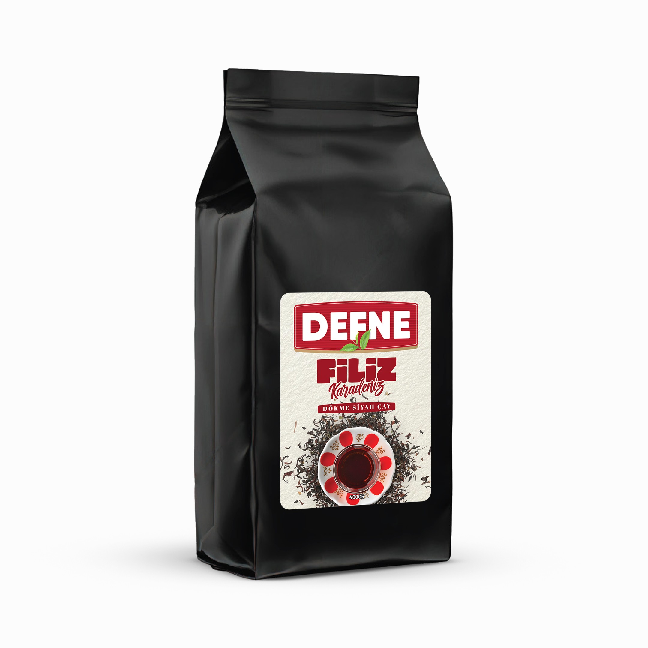 Defne Filiz Karadeniz Dökme Siyah Çay 400 Gr