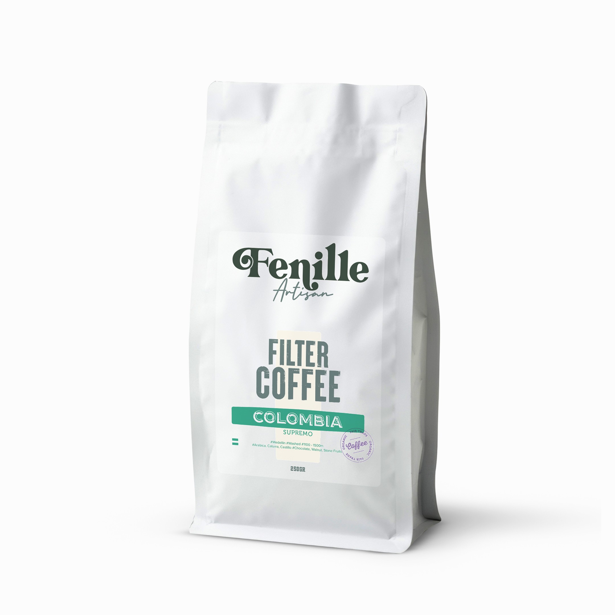 Yöresel Kolombiya Supremo Filtre Kahve 250 Gr