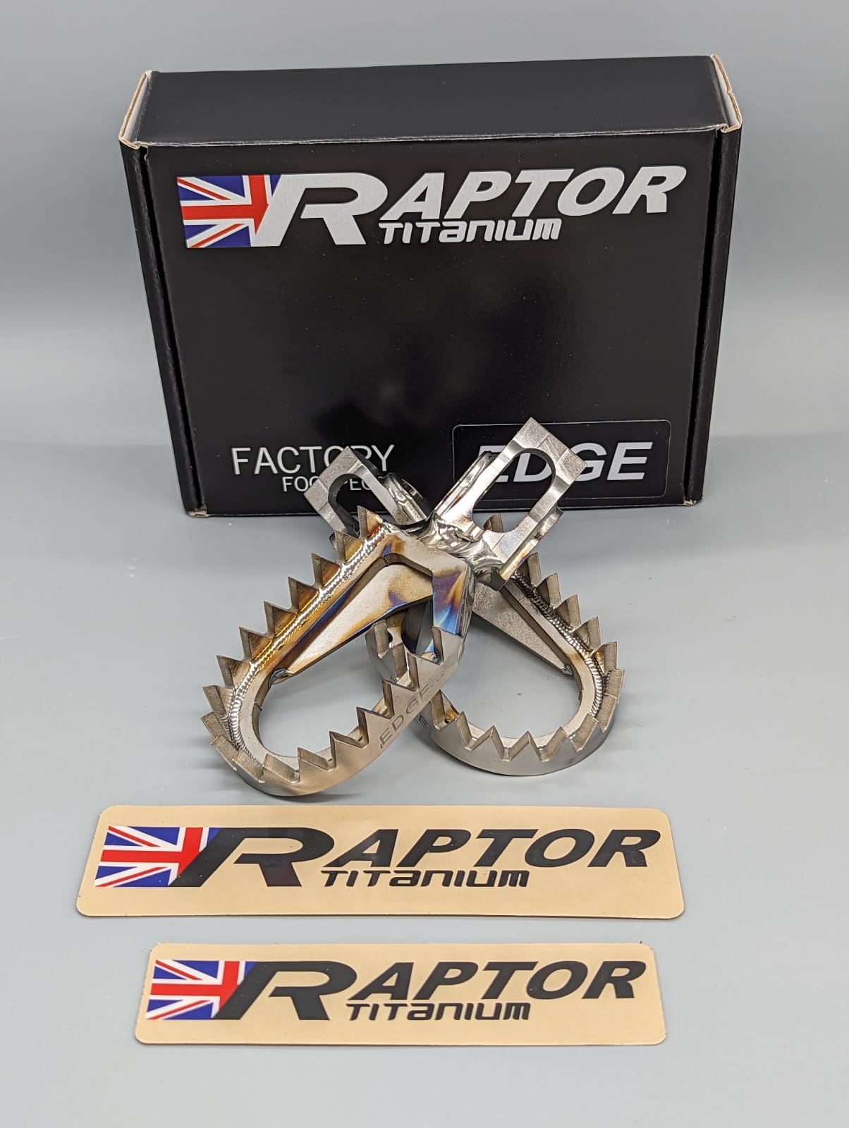 Raptor Titanium Foot Pegs Ayaklık BETA RR 2020-2025 RME012 Edge (Vade Farksız 3 Taksit)