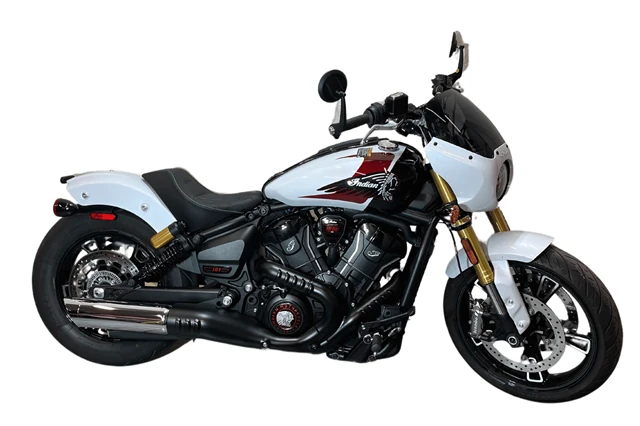 2025 Indian Scout 2-1 Slip-On Muffler | Chrome