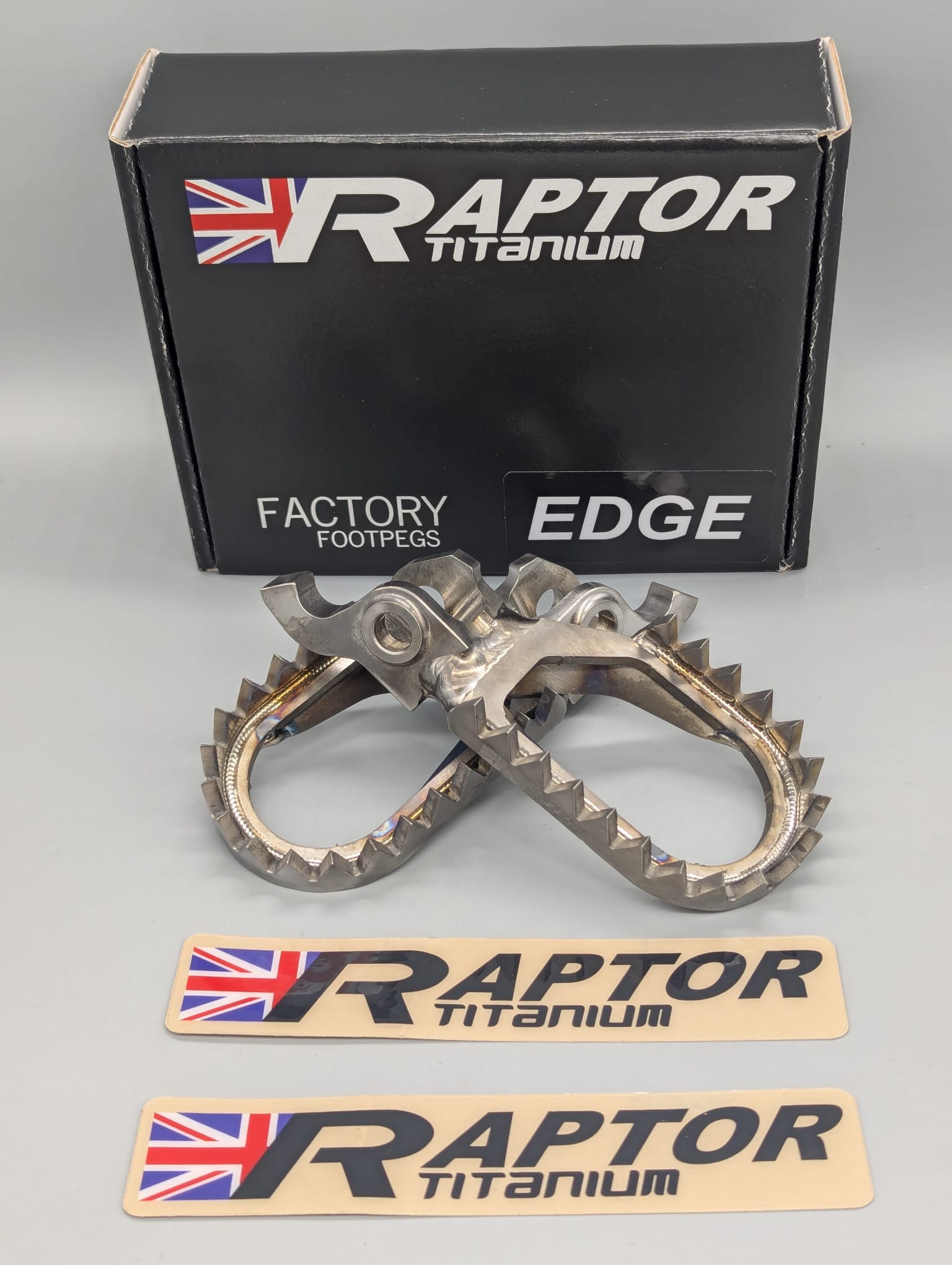 Raptor Titanium Foot Pegs Ayaklık Triumph TF 250-X 2024+ RME007 Edge (Vade Farksız 3 Taksit)