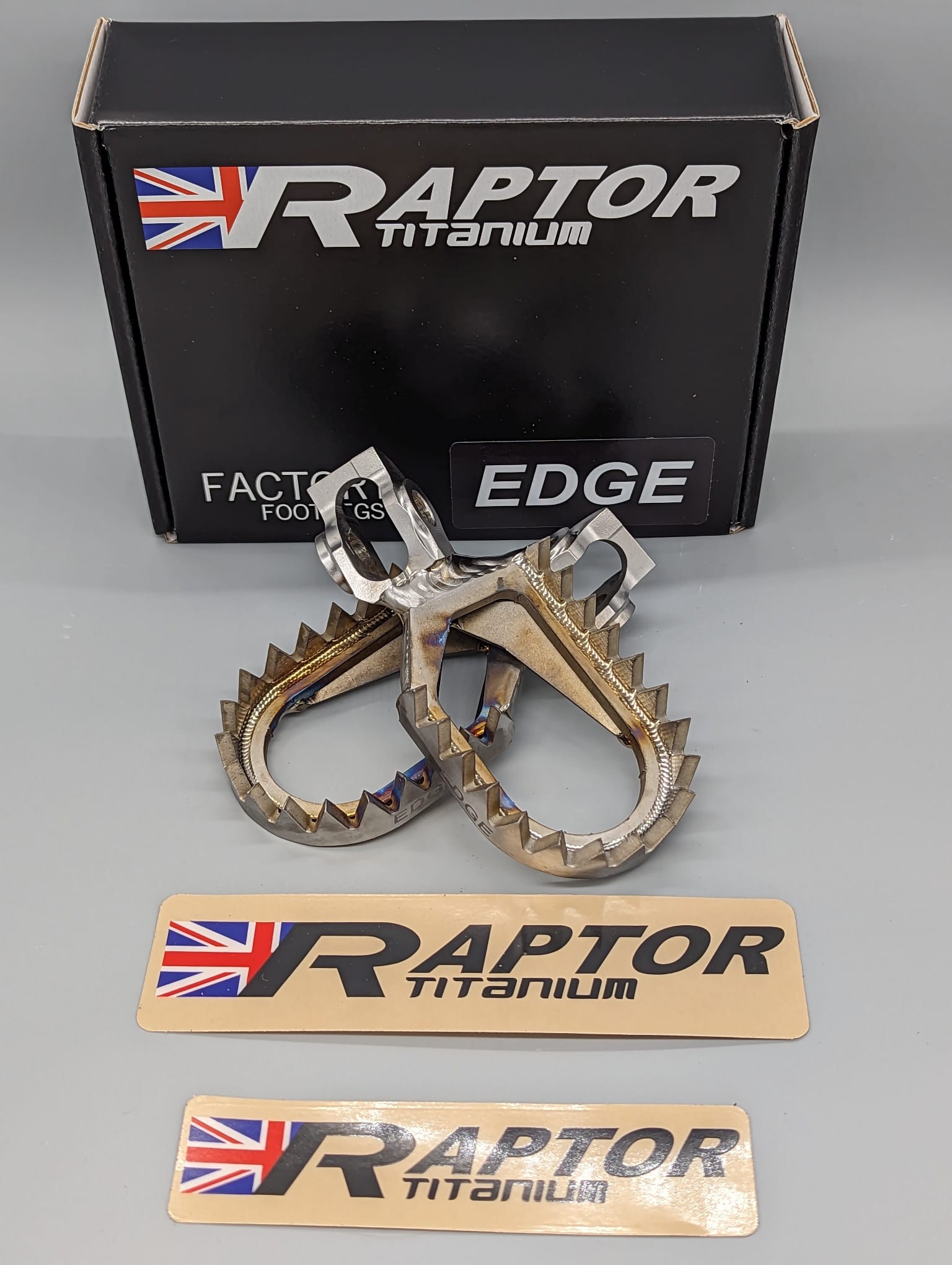 Raptor Titanium Foot Pegs Ayaklık TM Racing 2000-2021 RME009 Edge (Vade Farksız 3 Taksit)