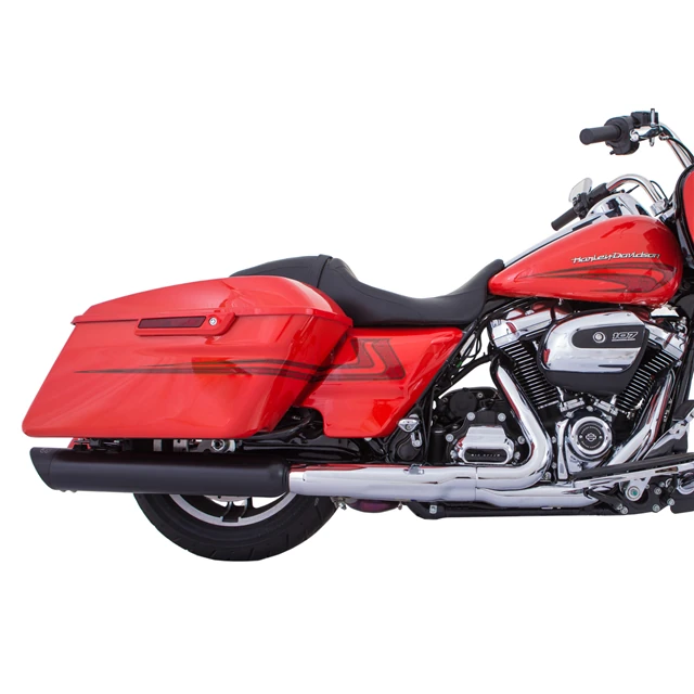 4" B.A.M. Stick Slip-On Mufflers | Black