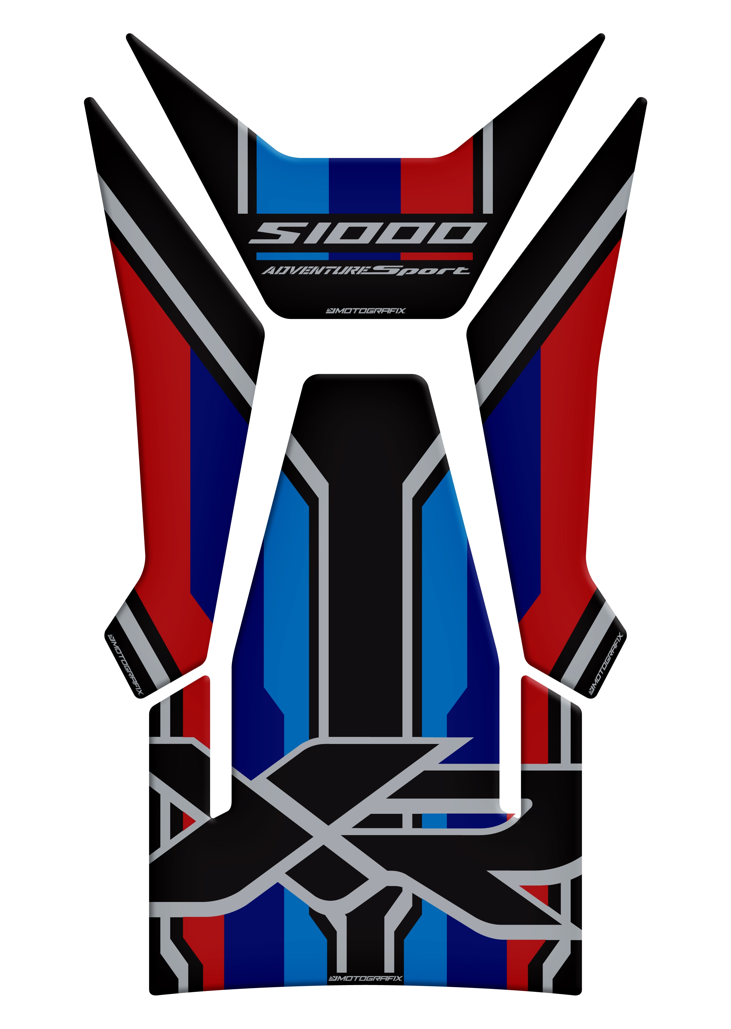 BMW S1000XR 2024 - 2025 Motosiklet Tank Pad Protector Motografix 3D Gel TB075MSK