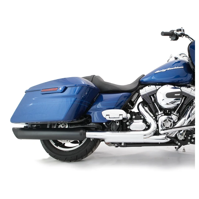 4" B.A.M. Stick Slip-On Mufflers | Black