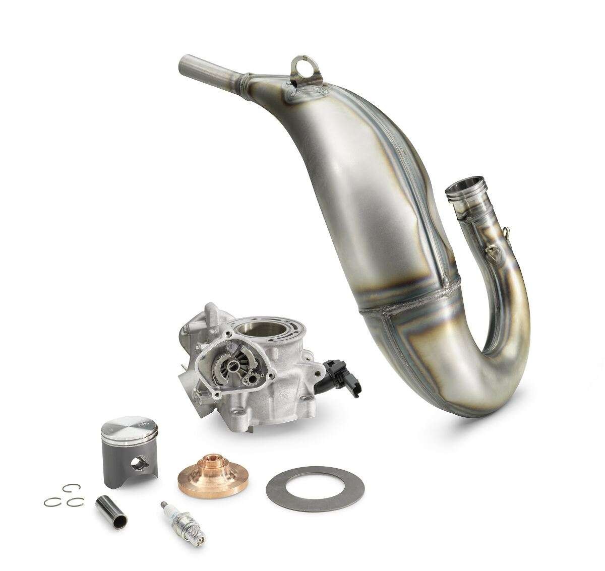 Akrapovic Egzoz 125 Factory Performance Kit - KTM 125 SX 2023-2025 / HUSQVARNA TC 125 2023-2024 / GASGAS MC 125 2024-2025 ( A42012954044 )