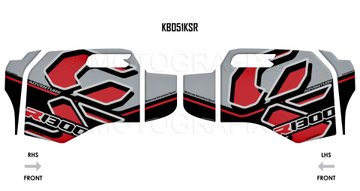 BMW R1300GS Adventure 2024 - 2025 Tank / Knee Section Paint Protector KB051KSR