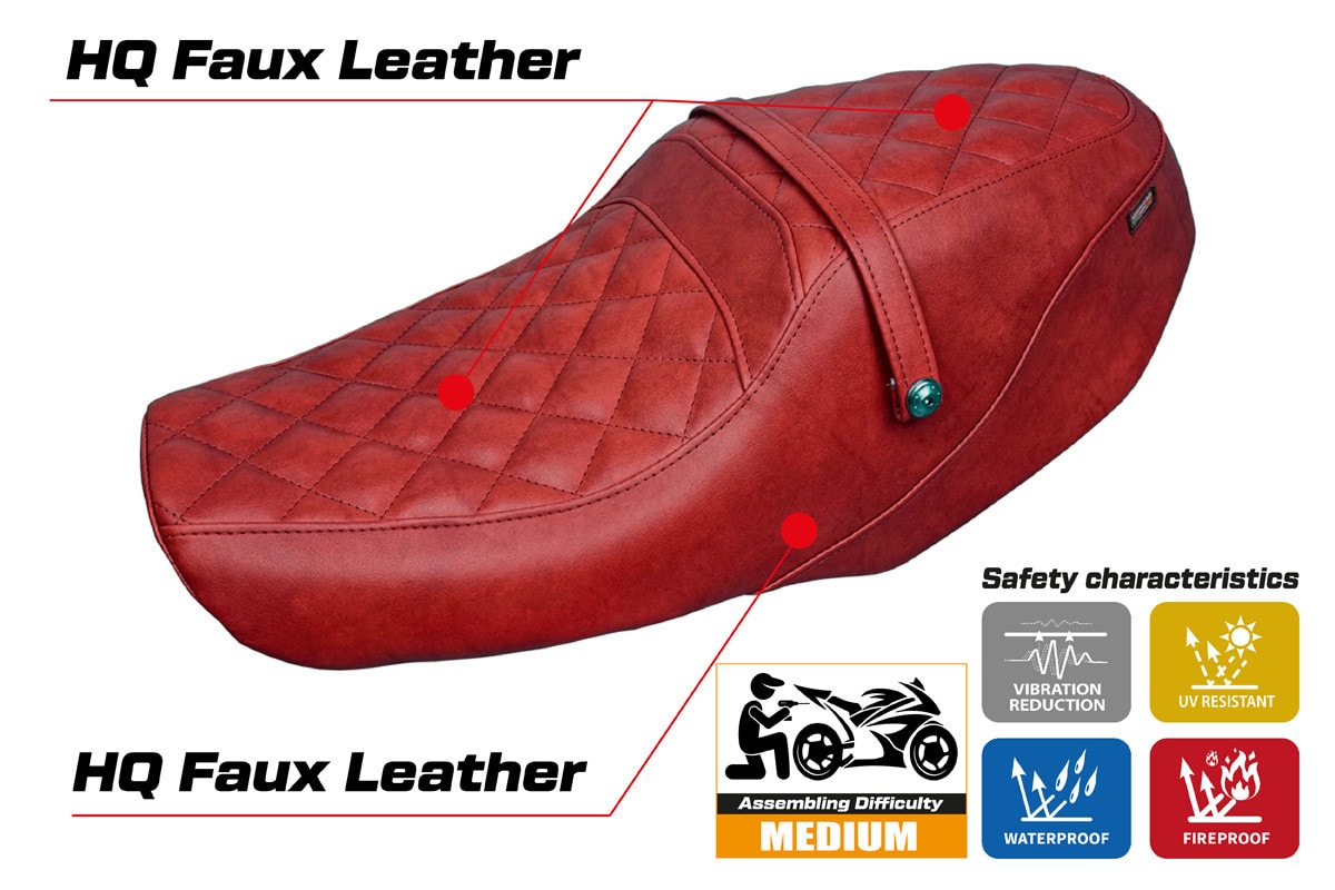 Seat cover compatible - Yamaha XSR 900 2022-2025 - mod Adeje