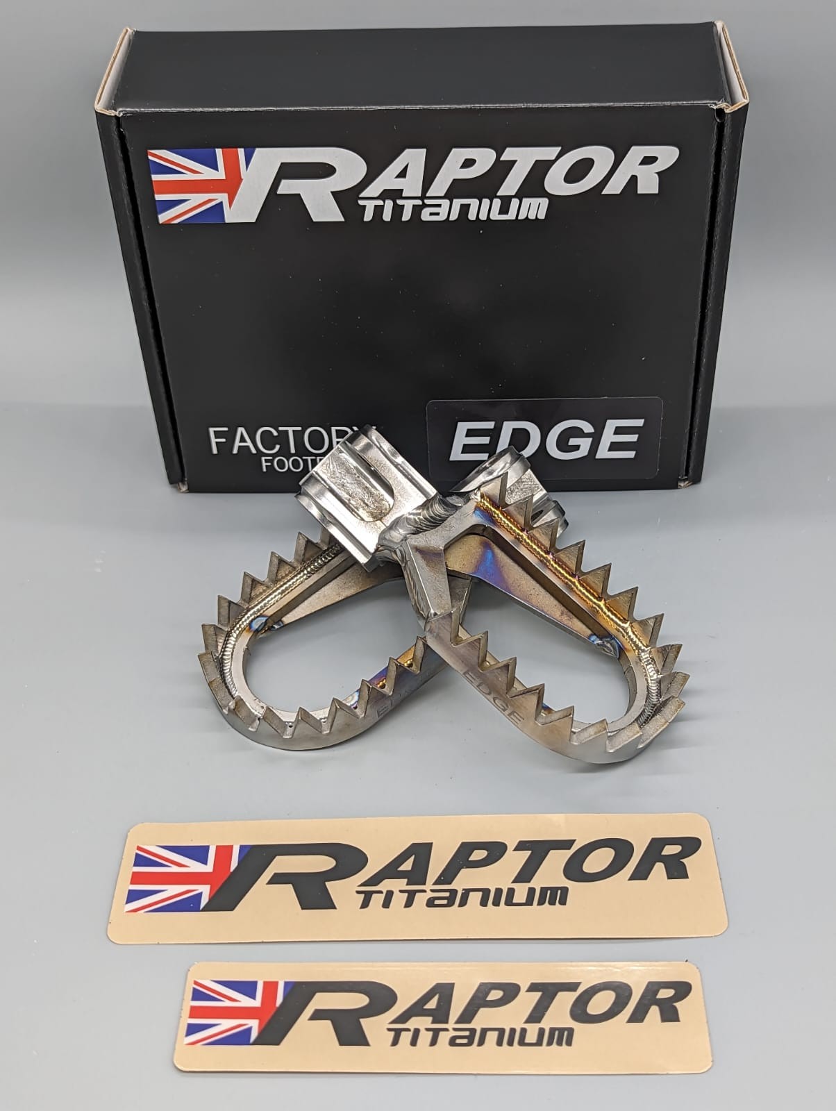 Raptor Titanium Foot Pegs Ayaklık KTM / HUSQVARNA 2004-2016 RME001 Edge (Vade Farksız 3 Taksit)