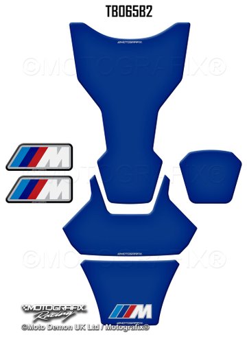 BMW M1000R M1000RR 2021 - 2025 M Motosiklet Tank Pad Protector Gel Protection TB065B2