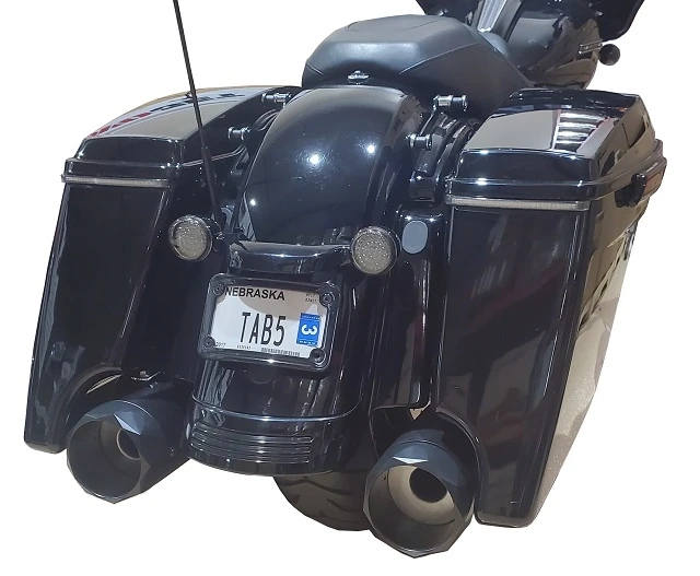 50 Cal (5") Slip-On Mufflers | Black