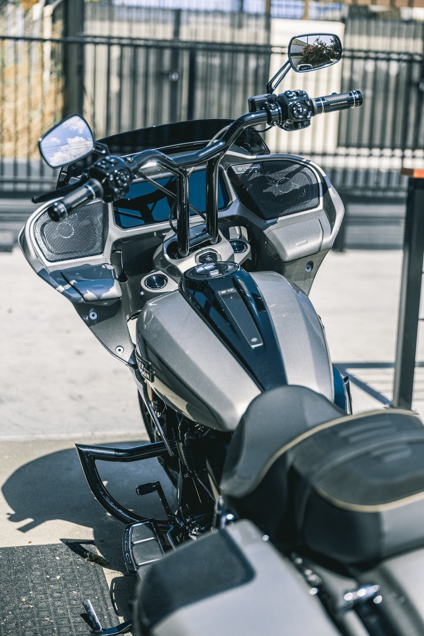 Factory 47 Brap T-Bar Düz 16″ Gidon – Siyah – Above Bagger 2024