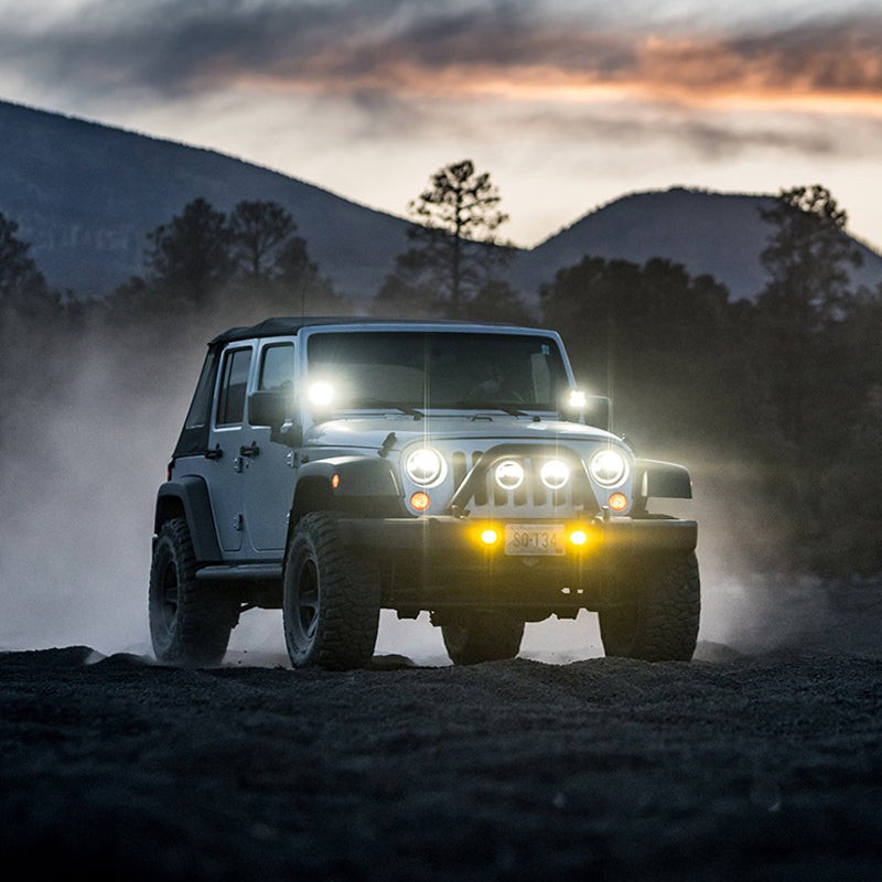 Denali Sis Farı Montajı - Jeep Wrangler JK Rubicon, Rubicon X ve Hard Rock Edition '13-'18