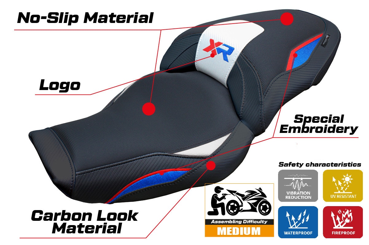 Seat cover compatible - BMW S 1000 XR 2024-2025 - mod Linz