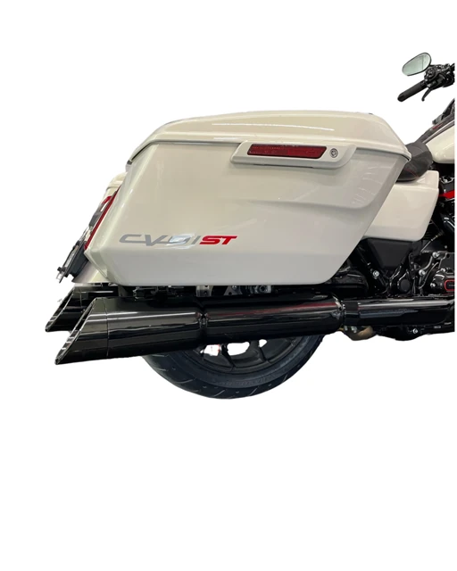 50 Cal (5") Slip-On Mufflers | Midnight Chrome