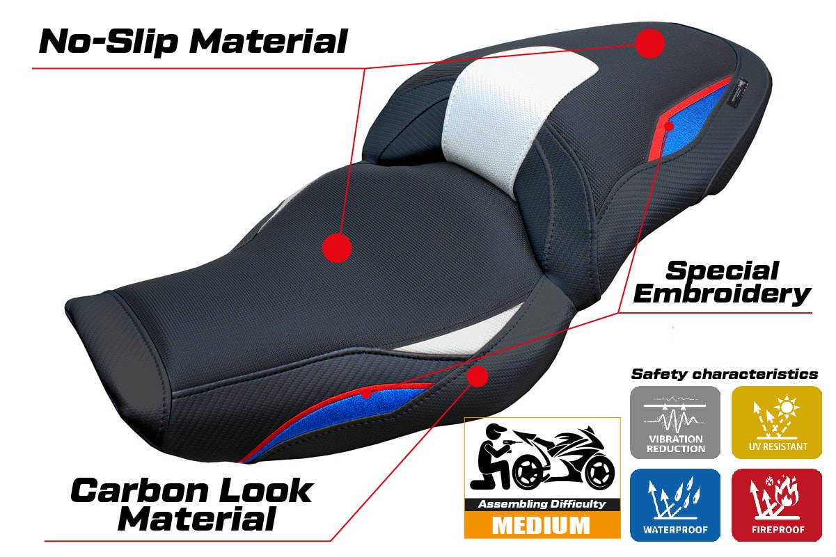 Seat cover compatible - BMW S 1000 XR 2024-2025 - mod Linz