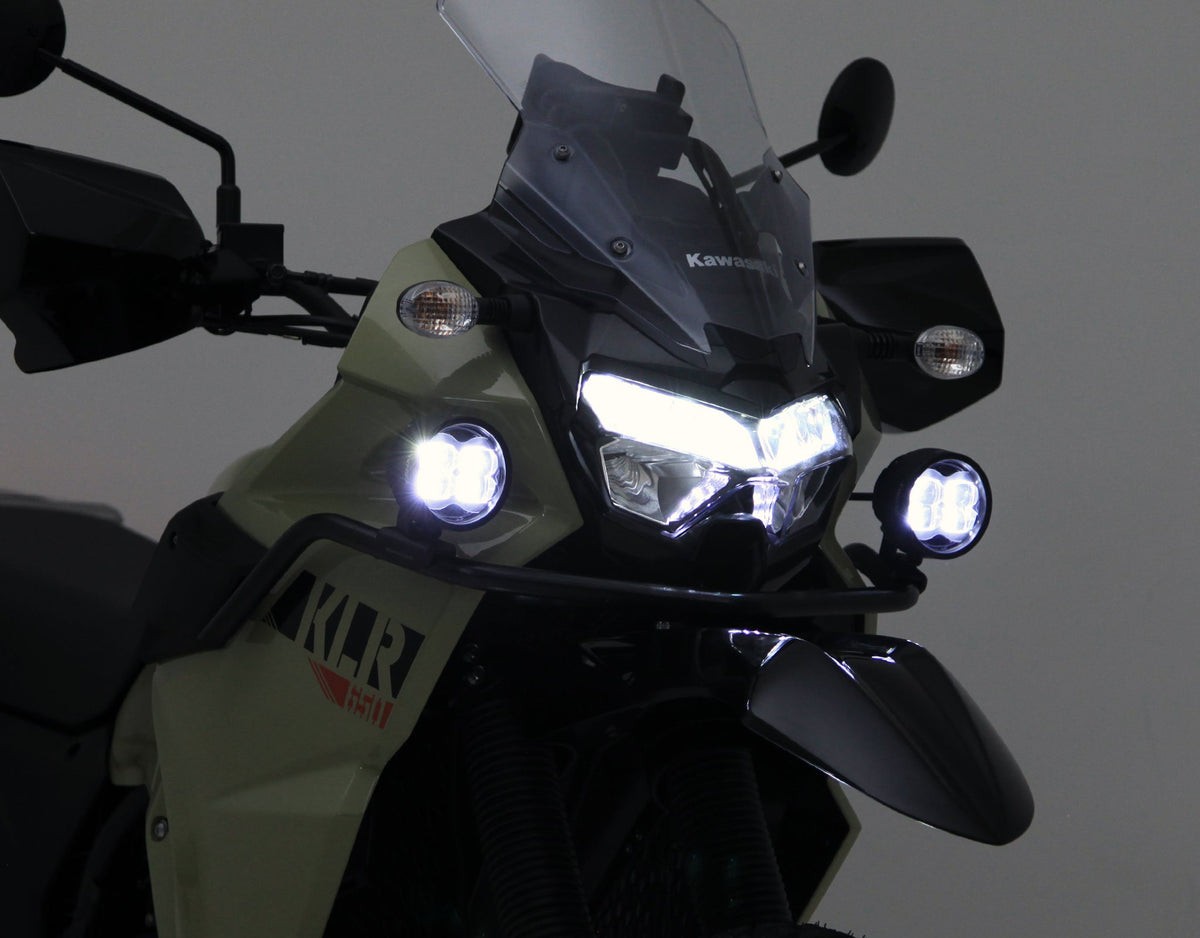 Denali Üst Çarpma Çubuğu Sürüş Işığı Bağlantısı - Kawasaki KLR650