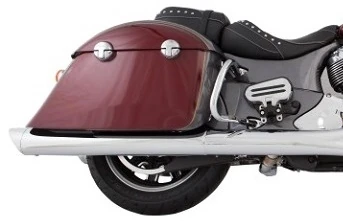 4" Chrome B.A.M. Sticks Exhaust Pipes | Hard Bag