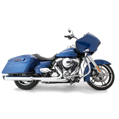 4" B.A.M. Stick Slip-On Mufflers | Chrome