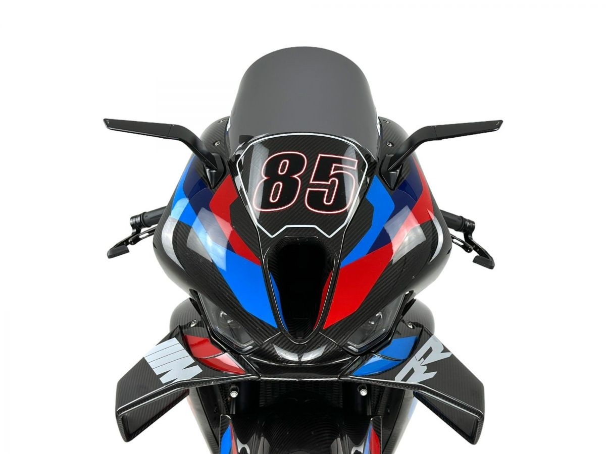 WRS Race Ön Cam – Dark Smoked – BMW M 1000 RR 2023–2024 Uyumlu