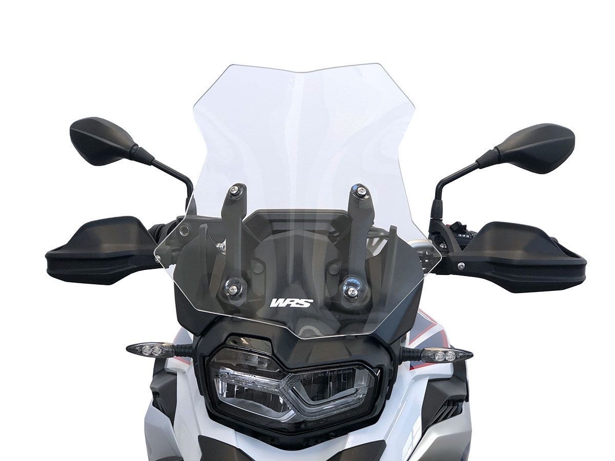 WRS Caponord Ön Cam – Şeffaf – BMW F 850 GS 2018–2023 Uyumlu