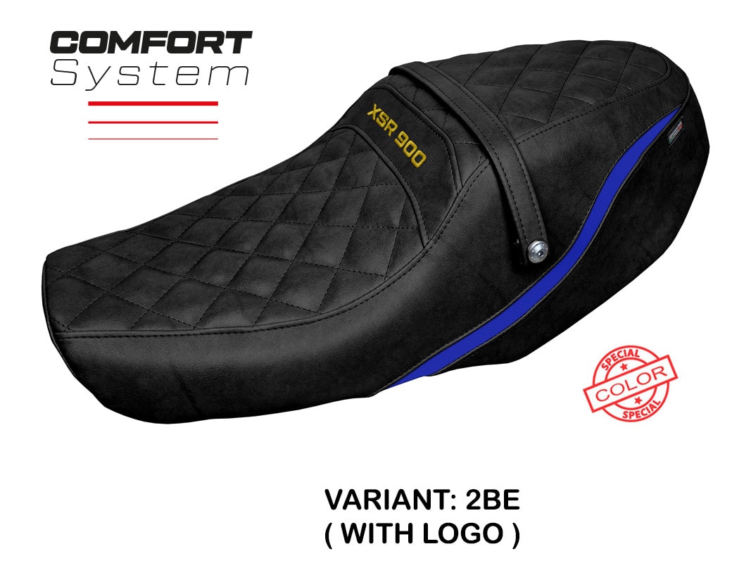 Seat cover compatible - Yamaha XSR 900 2022-2025 - mod Adeje Special Color Comfort System