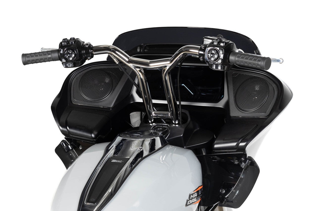 Factory 47 Brap T-Bar Düz 14″ Gidon – Krom – Harley-Davidson Bagger (2024 ve Sonrası)