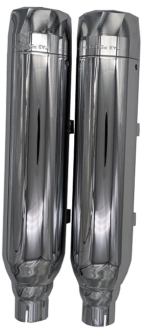 Sportster XL Tip Compatible Exhaust Pipes | Chrome